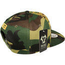 TOP LEVEL : KING | Gold Crown Design Snapback Cap