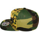 TOP LEVEL : KING | Gold Crown Design Snapback Cap