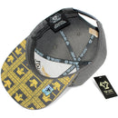 TOP LEVEL : KING | Gold Crown Design Snapback Cap