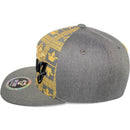 TOP LEVEL : KING | Gold Crown Design Snapback Cap