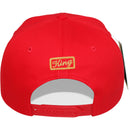 TOP LEVEL : KING | Gold Crown Design Snapback Cap