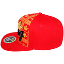 TOP LEVEL : KING | Gold Crown Design Snapback Cap