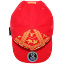 TOP LEVEL : KING | Gold Crown Design Snapback Cap