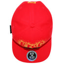 TOP LEVEL : KING | Embroidered Crown with Luxury Gold Print Design Snapback Cap