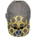 TOP LEVEL : KING | Luxury Gold Chain All Over Print Design Snapback Cap