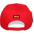 TOP LEVEL : KING | African Geometric Pattern Gold Print Design Snapback Cap