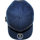 TOP LEVEL : KING | Verbiage Outline Embroidery & Bandana Print Design Snapback Cap