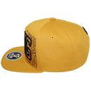 TOP LEVEL : KING | Verbiage Outline Embroidery & Bandana Print Design Snapback Cap