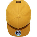 TOP LEVEL : KING | Verbiage Outline Embroidery & Bandana Print Design Snapback Cap