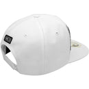 TOP LEVEL : KING | Verbiage Outline Embroidery & Bandana Print Design Snapback Cap