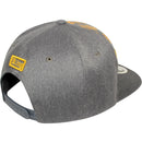 TOP LEVEL : KING | Front-raised Verbiage Patch with All-over Crown Print Design Snapback Cap