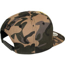 TOP LEVEL : KING | Front-raised Verbiage with King Lion Print Design Snapback Cap