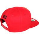 TOP LEVEL : KING | Front-raised Verbiage with King Lion Print Design Snapback Cap