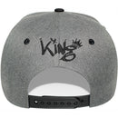 TOP LEVEL : KING | Front-raised King Verbiage Embroidery with Cartoon Sublimation Design Snapback Cap