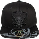 TOP LEVEL : LAS VEGAS | Embossed Las Vegas Logo Embroidery with Patch Design Snapback Cap