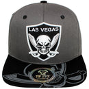 TOP LEVEL : LAS VEGAS | Embossed Las Vegas Logo Embroidery with Patch Design Snapback Cap