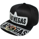 TOP LEVEL : LAS VEGAS | Front-raised Rubber Patch Design Snapback Cap
