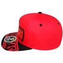 TOP LEVEL : LAS VEGAS | Front-raised Rubber Patch Design Snapback Cap