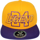 TOP LEVEL : LEGEND | Front-raised Verbiage with Number 24 Design Snapback Cap