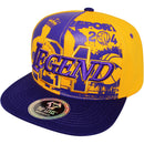 TOP LEVEL : LEGEND | Front-raised Legend 24 embroidery Design Snapback Cap