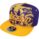 TOP LEVEL : LEGEND | Front-raised Legend 24 embroidery Design Snapback Cap