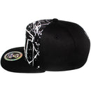 TOP LEVEL : LIT | Front-raised Verbiage Design Snapback Cap