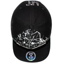 TOP LEVEL : LIT | Front-raised Verbiage Design Snapback Cap