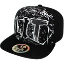 TOP LEVEL : LIT | Front-raised Verbiage Design Snapback Cap