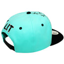 TOP LEVEL : LIT | Front-raised Verbiage Design Snapback Cap