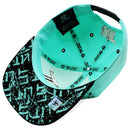 TOP LEVEL : LIT | Front-raised Verbiage Design Snapback Cap