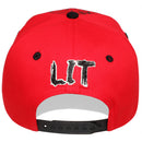 TOP LEVEL : LIT | Front-raised Verbiage Design Snapback Cap