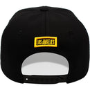 TOP LEVEL : LOS ANGELES | Embossed Verbiage Embroidery with Car Plate Design Snapback Cap
