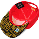 TOP LEVEL : LOS ANGELES | Embossed Verbiage Embroidery with Car Plate Design Snapback Cap