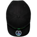 TOP LEVEL : MARIJUANA | Front-raised Marijuana with Rasta Color Design Snapback Cap