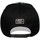 TOP LEVEL : MARIJUANA | Front-raised Marijuana Embroidery Design Snapback Cap