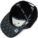 TOP LEVEL : MARIJUANA | Front-raised Marijuana Embroidery Design Snapback Cap