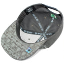 TOP LEVEL : MARIJUANA | Front-raised Marijuana Embroidery Design Snapback Cap