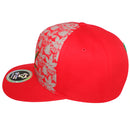 TOP LEVEL : MARIJUANA | Front-raised Marijuana Embroidery Design Snapback Cap