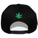 TOP LEVEL : MARIJUANA | Iridescent Patch Design Snapback Cap