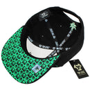 TOP LEVEL : MARIJUANA | Iridescent Patch Design Snapback Cap