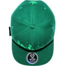 TOP LEVEL : MARIJUANA | Iridescent Patch Design Snapback Cap