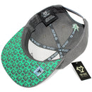 TOP LEVEL : MARIJUANA | Iridescent Patch Design Snapback Cap