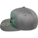 TOP LEVEL : MARIJUANA | Iridescent Patch Design Snapback Cap