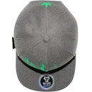 TOP LEVEL : MARIJUANA | Iridescent Patch Design Snapback Cap