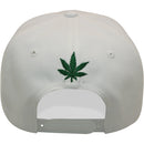 TOP LEVEL : MARIJUANA | Iridescent Patch Design Snapback Cap