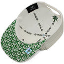 TOP LEVEL : MARIJUANA | Iridescent Patch Design Snapback Cap