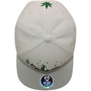 TOP LEVEL : MARIJUANA | Iridescent Patch Design Snapback Cap