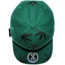 TOP LEVEL : MARIJUANA | Embroidery and All-over Print Design Snapback Cap
