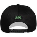 TOP LEVEL : MARIJUANA | All-over Marijuana Print Design Snapback Cap