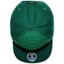 TOP LEVEL : MARIJUANA | All-over Marijuana Print Design Snapback Cap